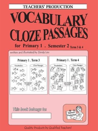 Teachers Production-Vocabulary & Cloze Passages 1B-Supplementary-Primary