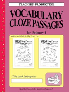 Teachers Production-Vocabulary & Cloze Passages 4-Supplementary-Primary