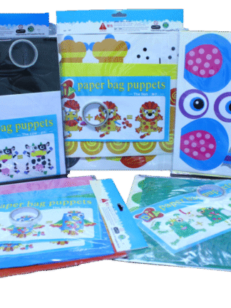 DIY Paper Bag Puppet Pack