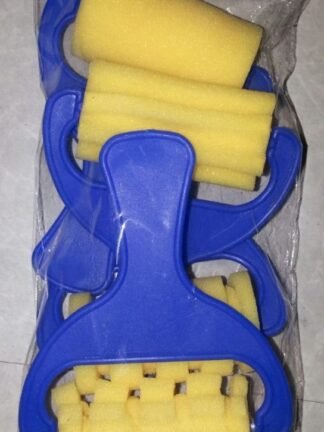 Pattern Roller Sponge Stick - 4 pcs