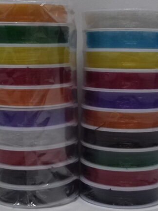 Stretchable Nylon String (Set of 10 colours)