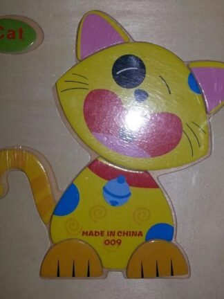 Wooden puzzle - Cat