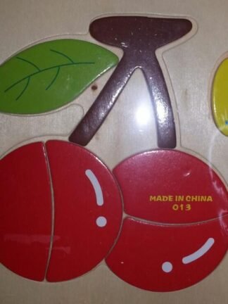 Wooden puzzle - Cherry