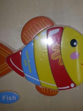 Wooden puzzle - Fish