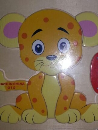Wooden puzzle - Leopard