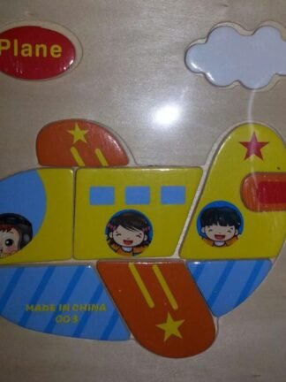 Wooden puzzle - Plane