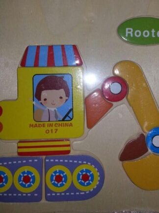 Wooden puzzle - Rooter