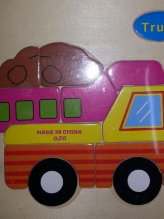 Wooden puzzle - Truck