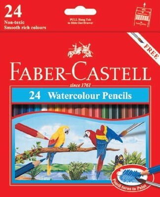 Watercolour pencils parrot 24 L