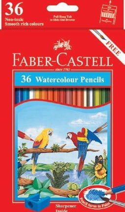 Watercolour pencils parrot 36 L