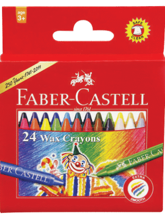 Wax Crayon Regular 24 pcs