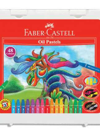 Hexagonal Oil Pastel 48 Pcs Plastic Bag