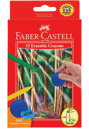Erasble Crayons set-12