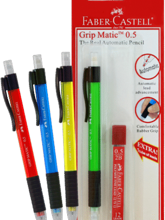 Auto Mech Pencil  0.5 Blister Transparant