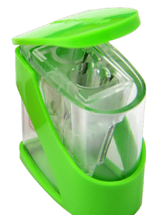 ZN Double Holes Sharpener Green