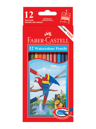 Watercolour pencils parrot  12 L