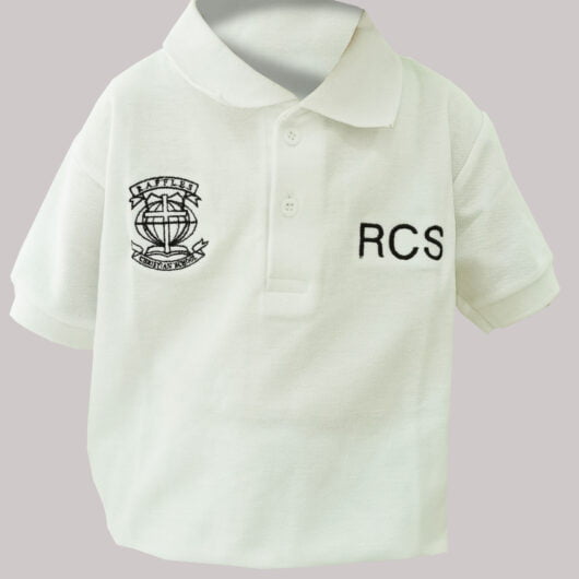 WHITE POLO SHIRT (GIRL & BOY) Primary