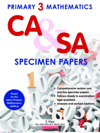Primary 3 Mathematics CA & SA Specimen Papers