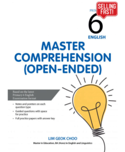 Primary 6 English Master Comprehension (Open-Ended) – Comptes Book Store