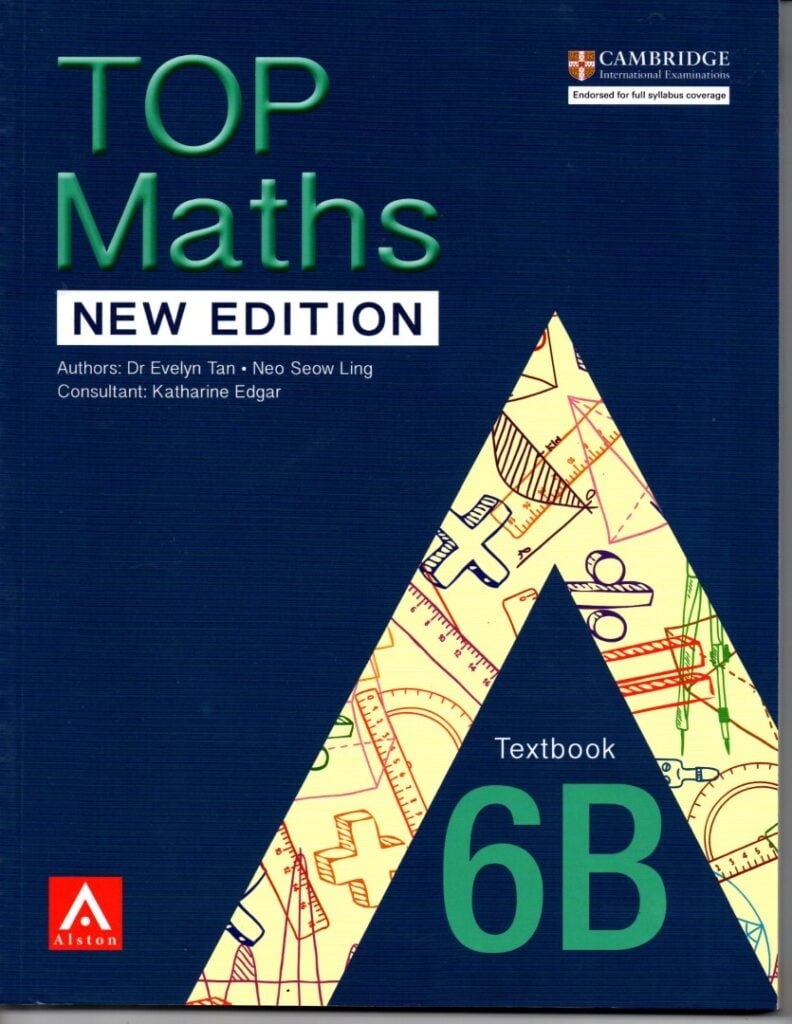 Top Math Books TOP Maths Textbook 6B – new ed – Comptes Book Store