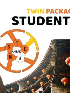 Twin Package Students - STEAM AHEAD PACKAGE