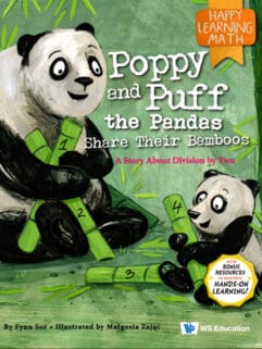 Happy Learning Math - Poppy and Puff the Pandas Share the Bamboos